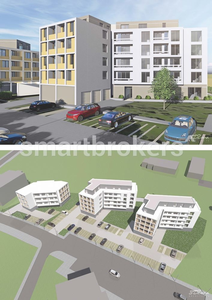 One-bedroom apartment for sale with putty and screed in a newly built residential complex in Mladost 3