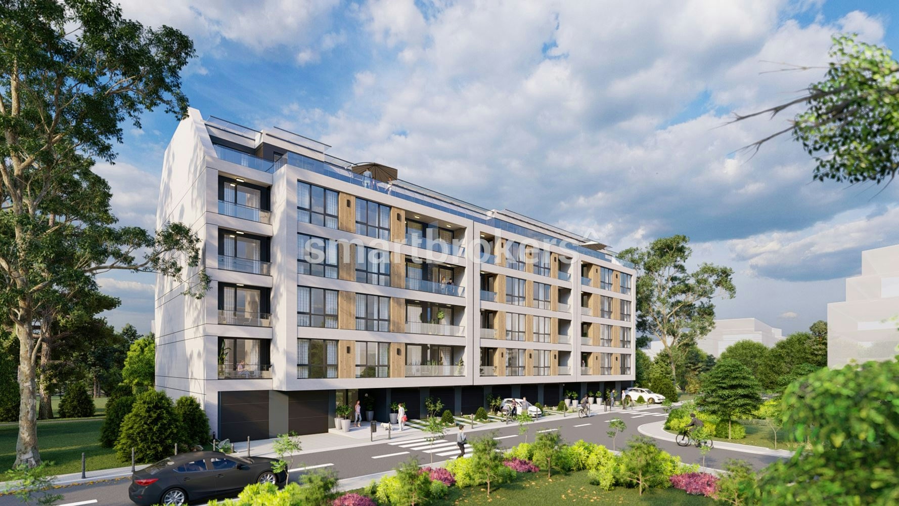 Нов двустаен апартамент за продажба в новоизграждащия се жилищен комплекс "QHome" в кв. Витоша